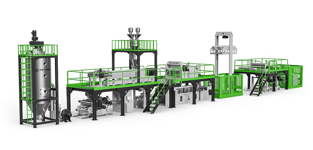 PC/ABS/ PS/PMMA Plastic Sheet & Plate Extrusion Line