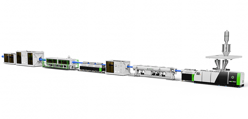 Environmentally Friendly Durable Plastic O-PVC Pipe Making Extrusion Line