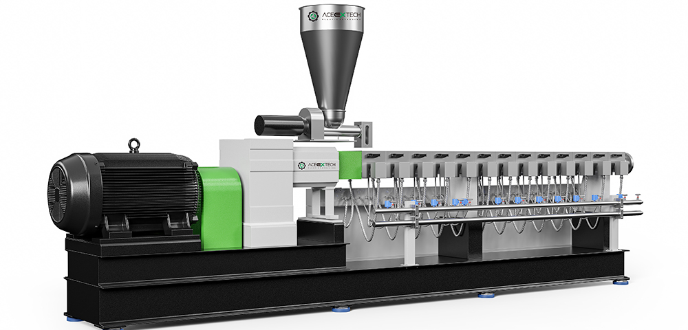 Parallel twin-screw extruder
